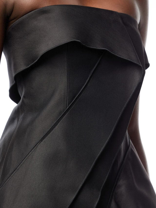 Black Acler Hammil Midi Dress | Evening | Fenwick | Fenwick