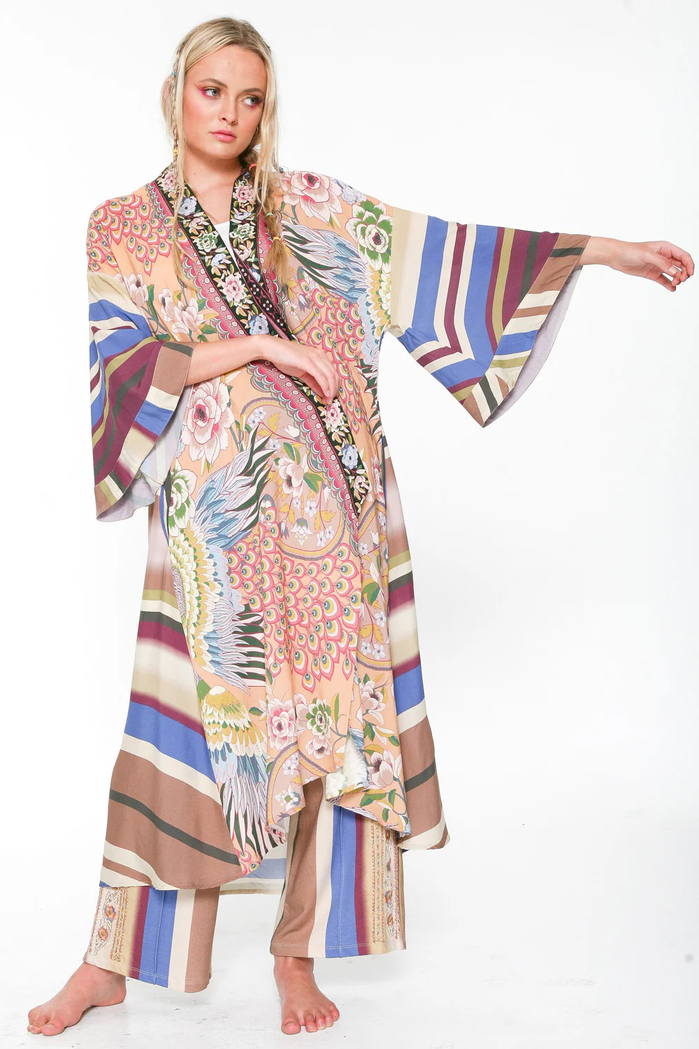 Peach Heaven Kimono | Aratta LLC