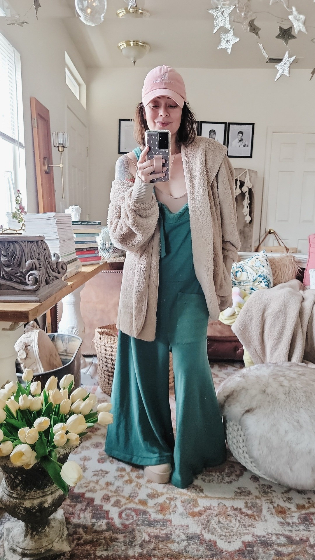 Cozy clothesJumpsuitCozy home decorSpring flowers

#LTKstyletip #LTKSpringSale #LTKhome