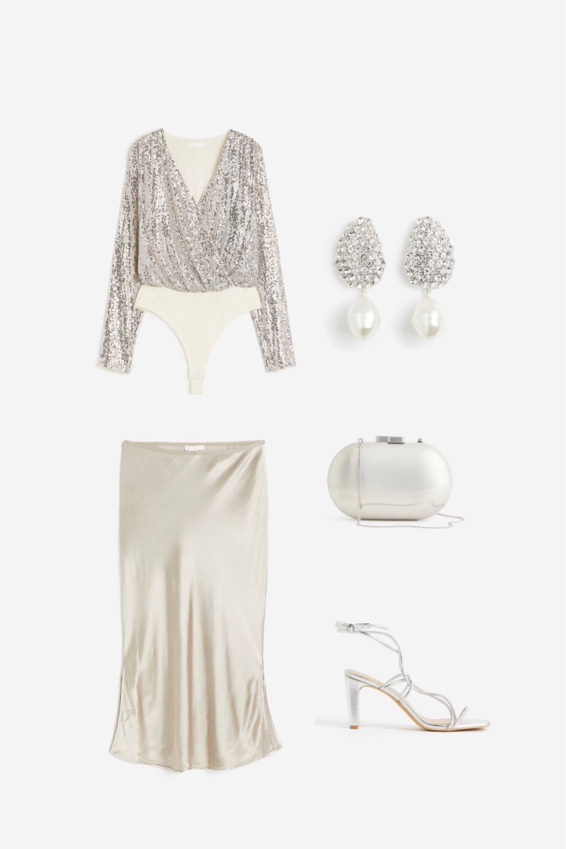Silver chicness 

#LTKSeasonal #LTKstyletip #LTKHoliday