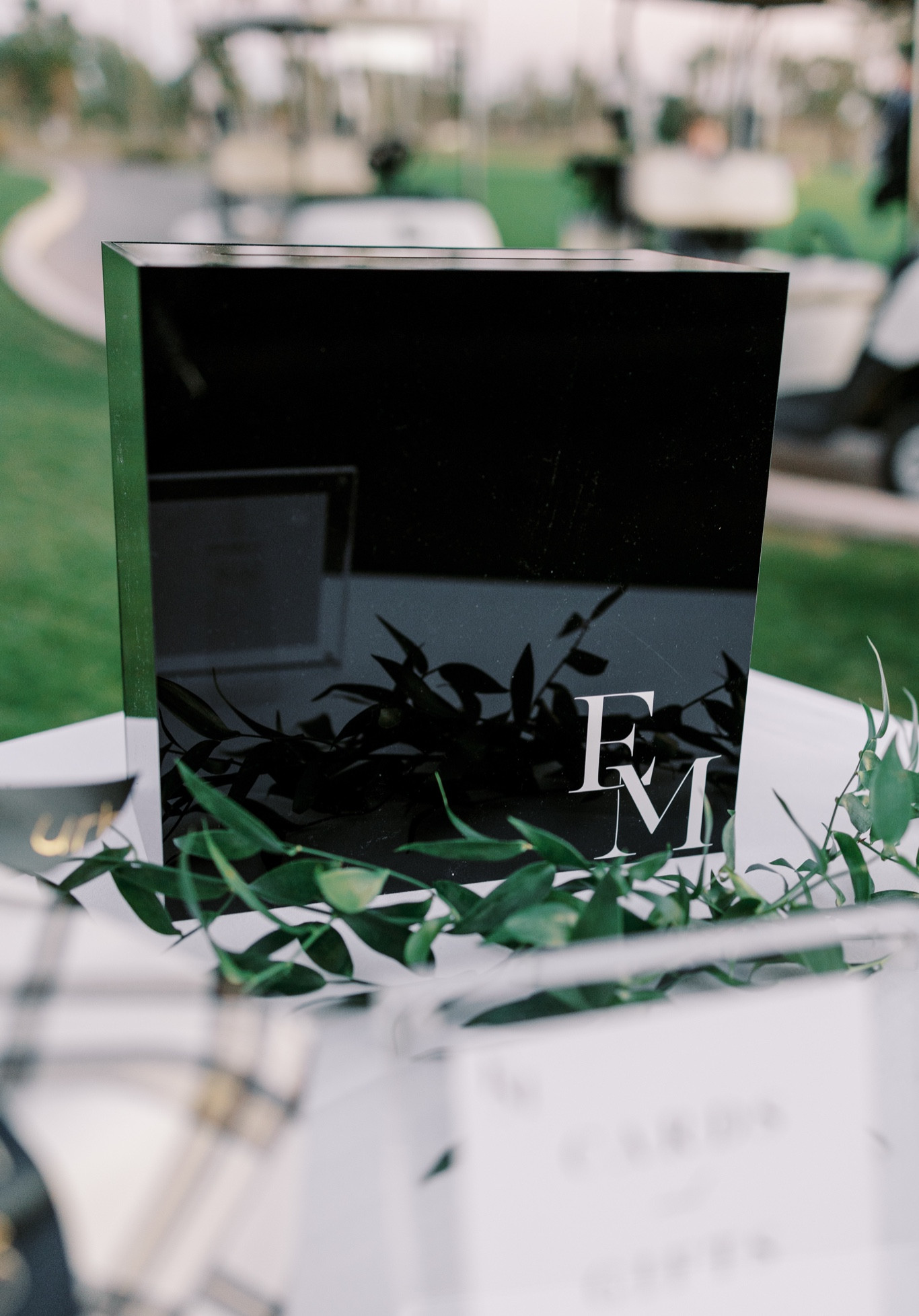 Wedding card box 
Black acrylic wedding card holder 

#LTKwedding