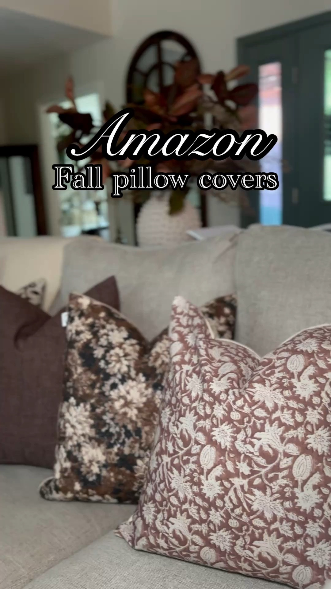 Amazon throw pillow covers and the best inserts that I have in my own home

#LTKSeasonal #LTKHome
