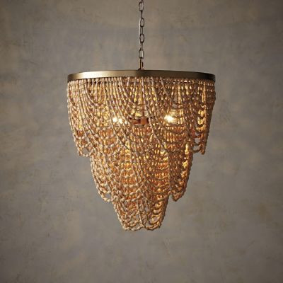 Chella Beaded Chandelier | Frontgate