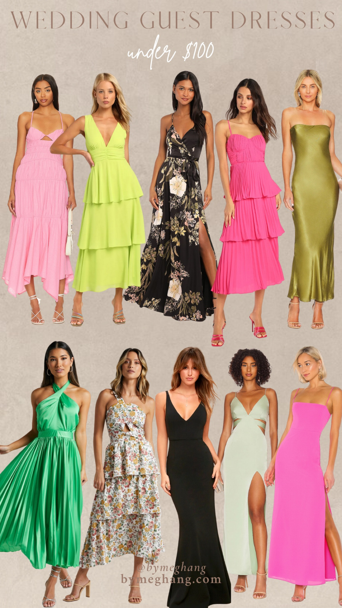 Wedding guest dresses - all under $100! 

#LTKFind #LTKunder100 #LTKstyletip
