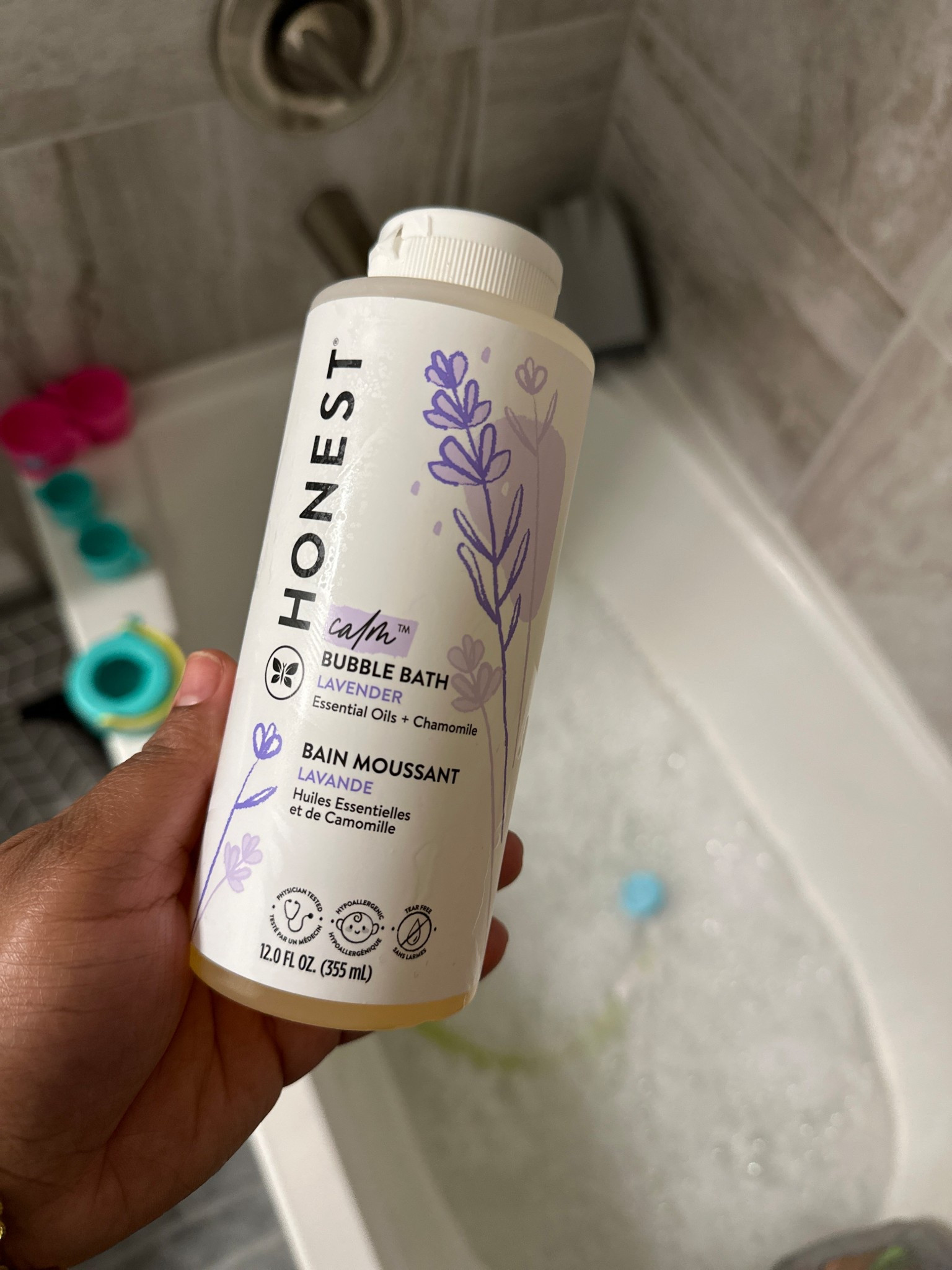 I’ve tried so many bubble baths for my toddler and honestly this one has never let me down! 

Lasts forever, smells amazing, great ingredients. 
