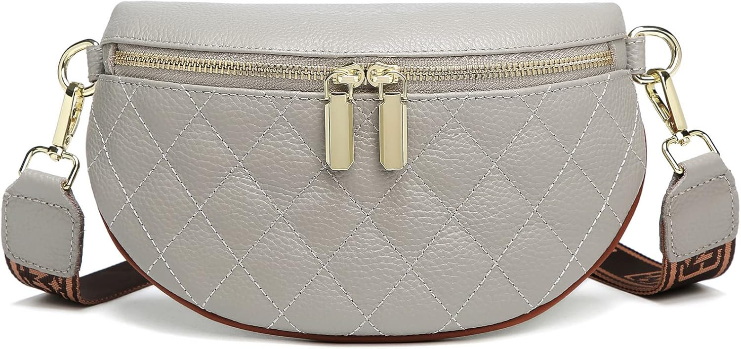 Eslcorri Small Crossbody Sling Bag for Women Trendy - Fashionable Fanny Packs Vegan Leather Chest... | Amazon (US)