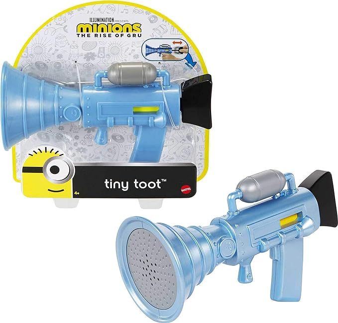 Minions: Tiny Toot Small Fart Firing Blaster Toy with Toot Sound for Fun On-The-Go, Makes a Great... | Amazon (US)