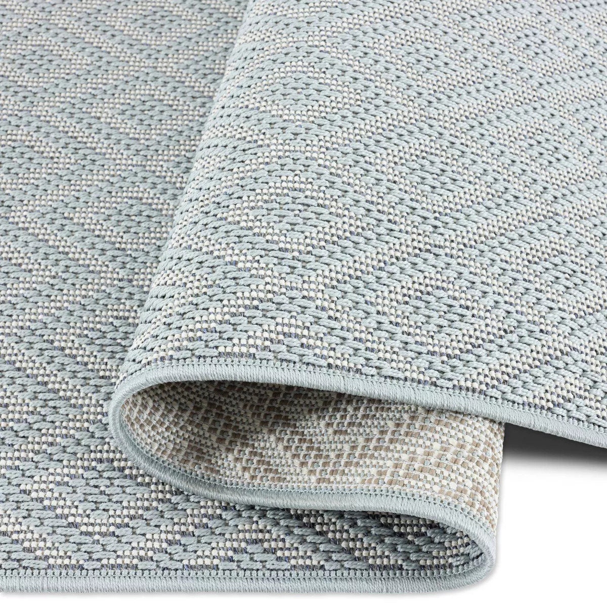 5'3" x 7'3" Tripoli Lydia Indoor/Outdoor Rug Blue/Cream - Home Dynamix | Target