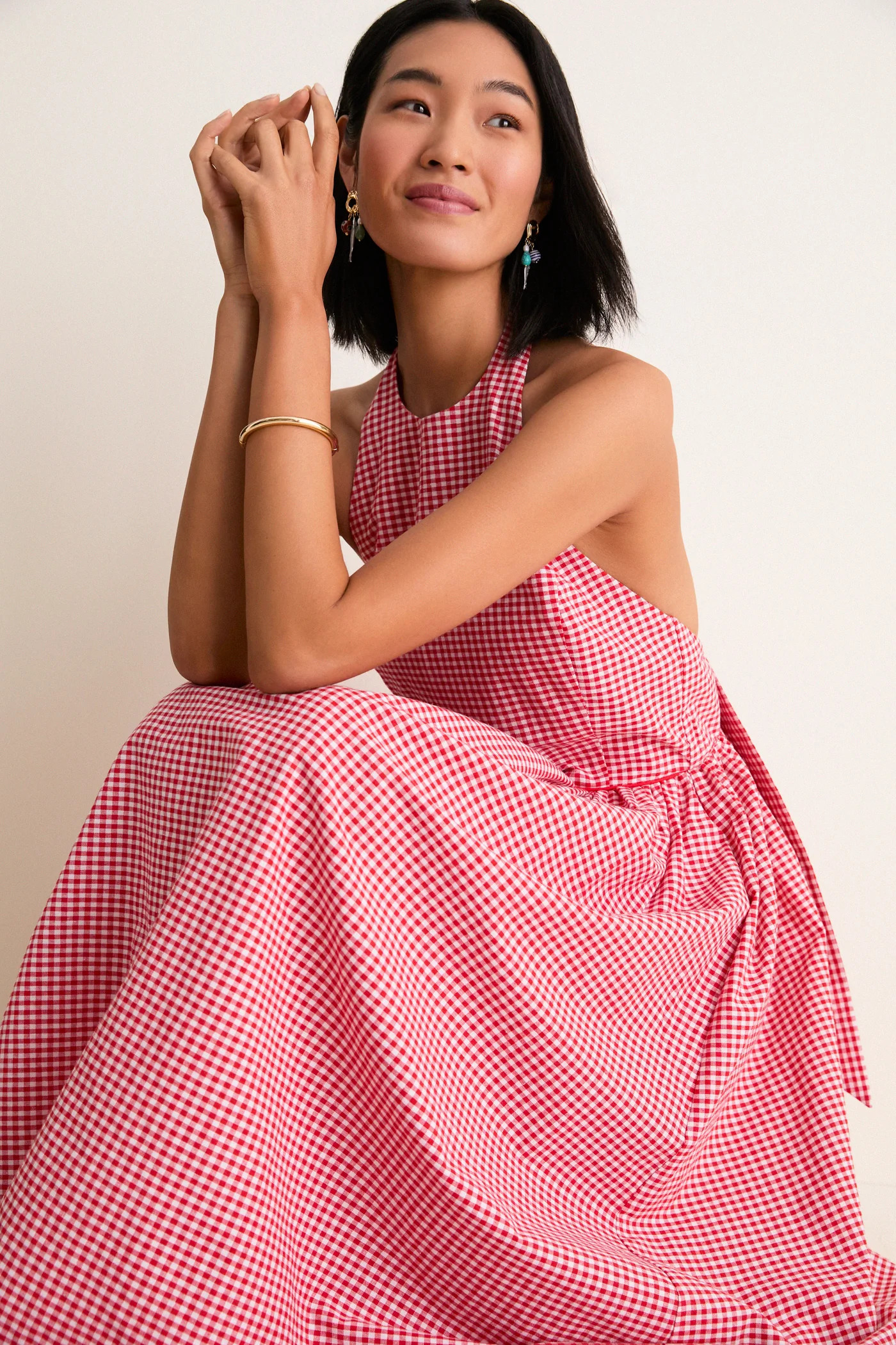 Red Gingham Marcie Dress | Tuckernuck (US)