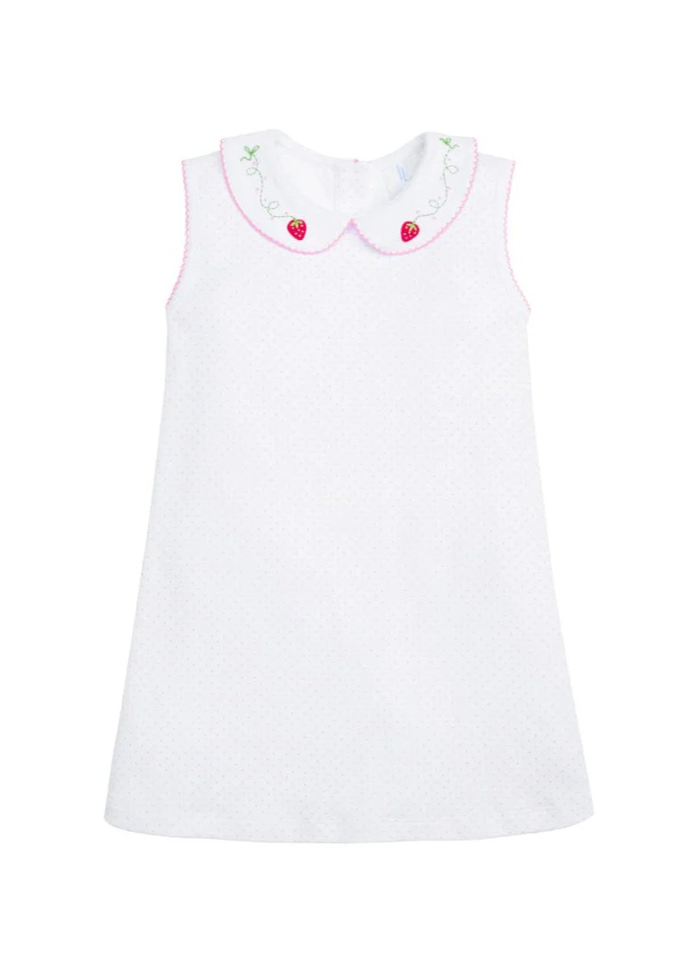 Jenna Dress - Strawberry | Little English