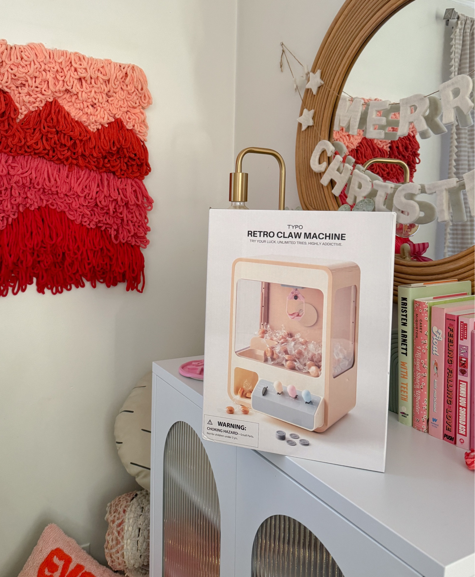 ok, debating on keeping this for myself rather than gifting it to one of my kids 🤣 atleast maybe i’ll keep it in the family room or playroom 🤷🏼‍♀️ 

it’s so cute! retro claw machine 

#LTKKids #LTKGiftGuide #LTKFamily