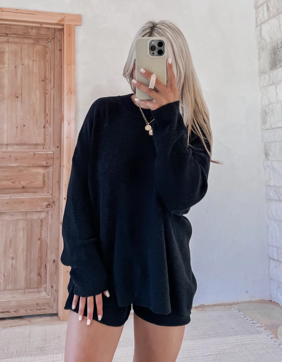 Couch Cozy Biker Short Set | CK Squared Boutique