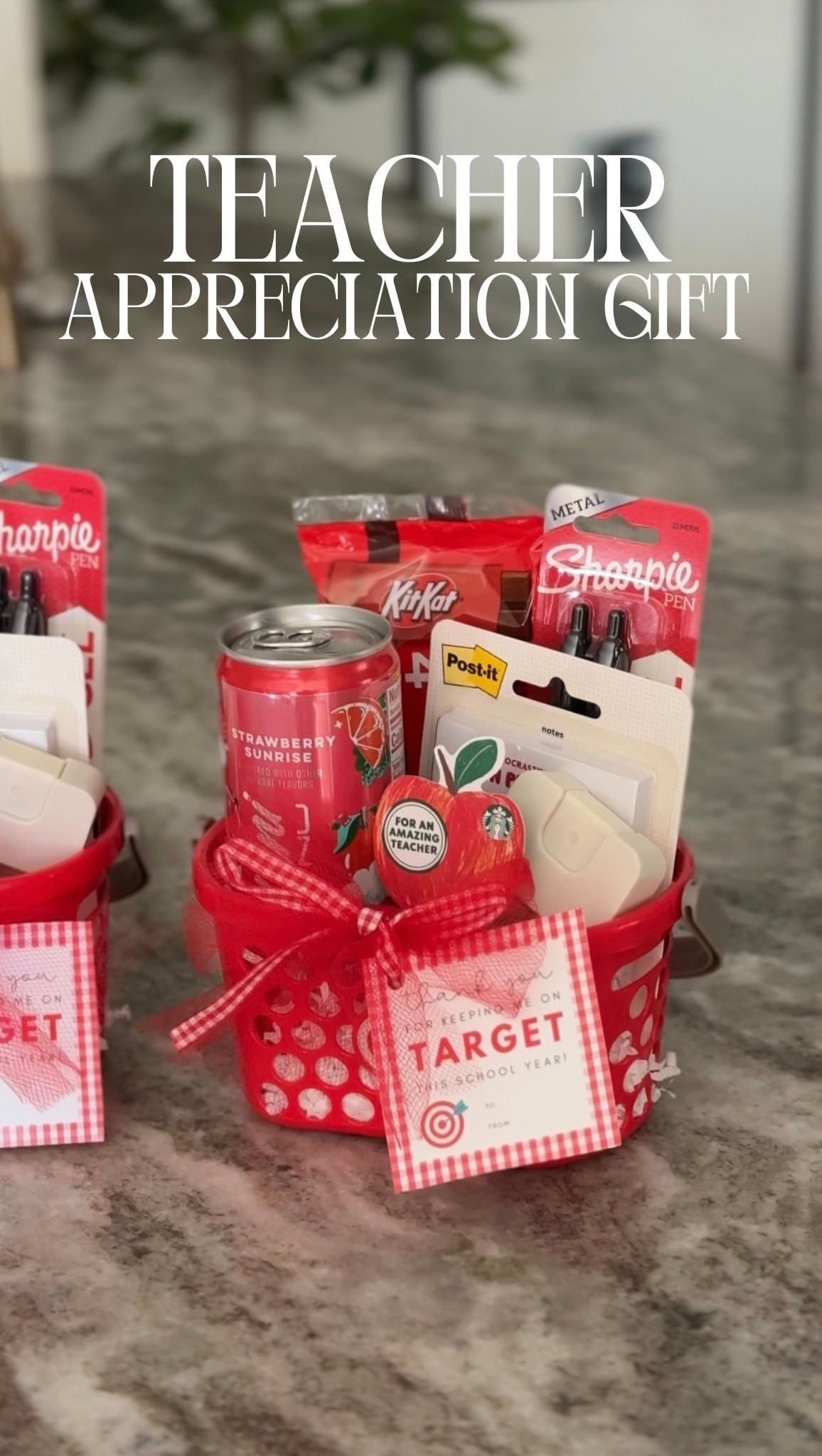 The cutest teacher appreciation week gift! These viral target, mini baskets are so easy to customize and the perfect size for a small gift 🎯❤️

#LTKKids #LTKmomlife #LTKSeasonal