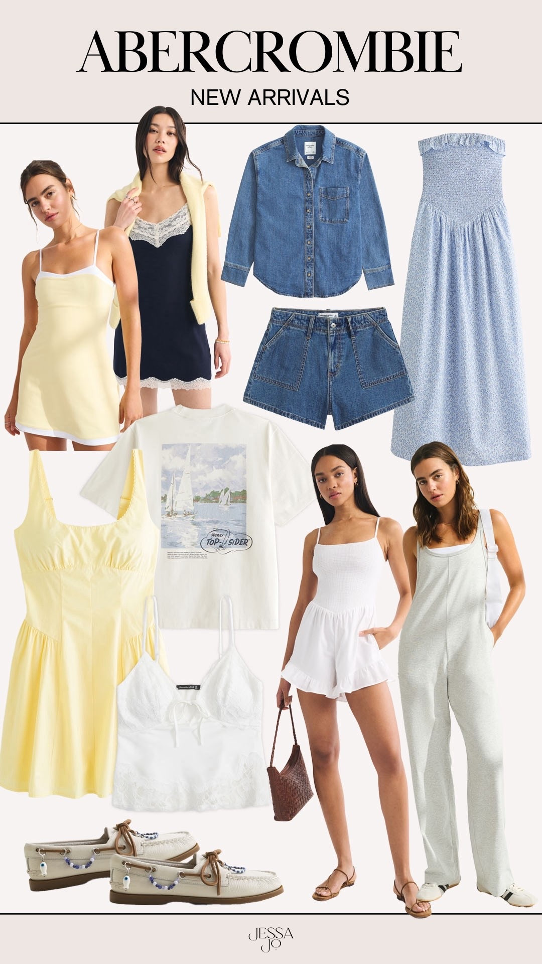 Abercrombie new arrivals. Abercrombie x sperry. Abercrombie spring style. Abercrombie denim shorts. Abercrombie activewear  

#LTKActive #LTKootd #LTKSeasonal