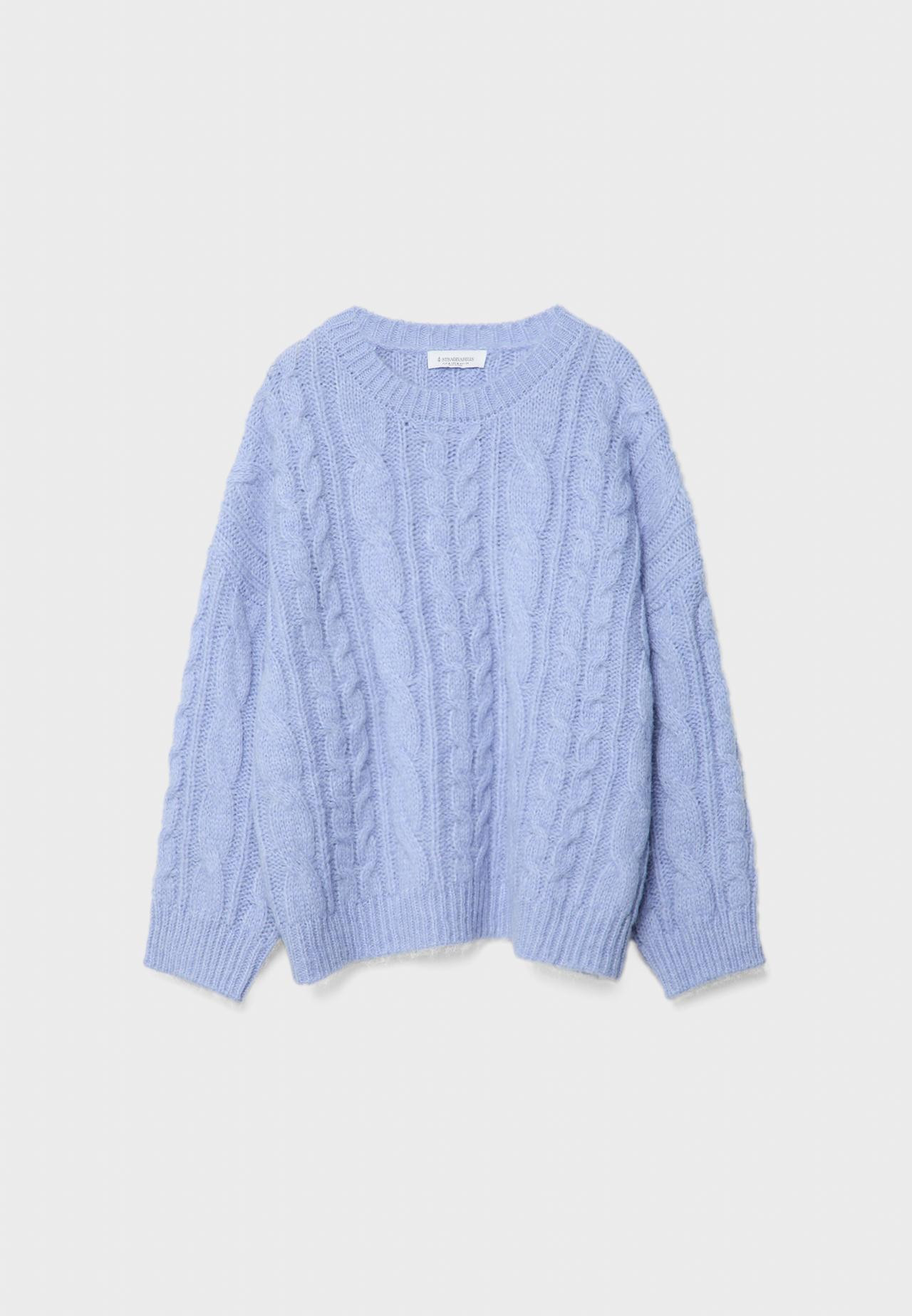 Woven knit jumper | Stradivarius (UK)
