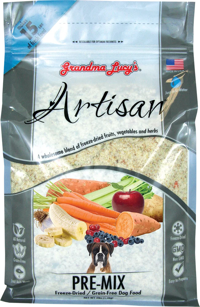 Grandma Lucy's Artisan Grain-Free Freeze-Dried Dog Food Pre-Mix, 3-lb bag | Walmart (US)