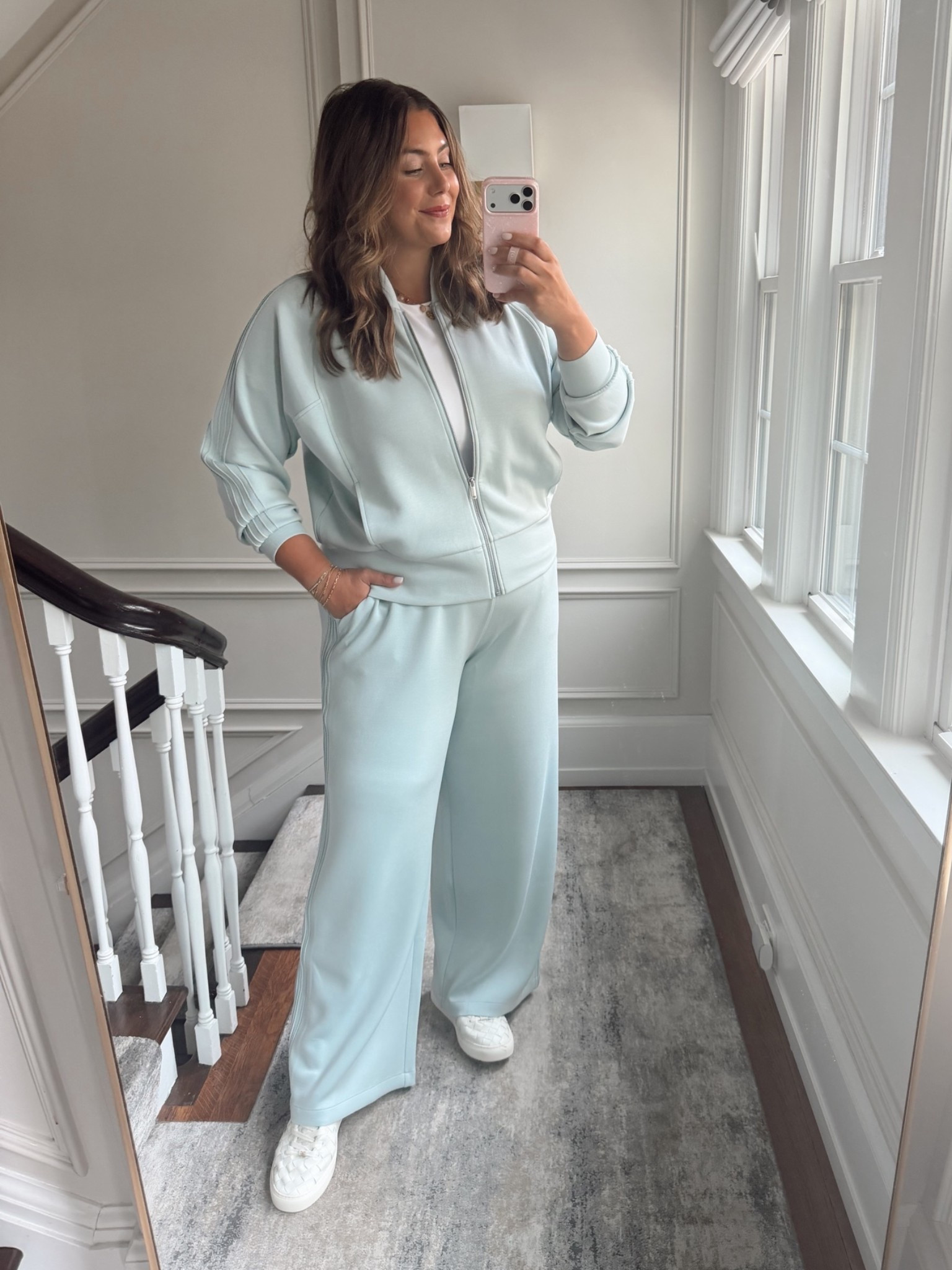 New AirEssentials color! Wearing size 1X in zip up & pants, 2X in tee. Use AE25 on full priced AirEssentials through 8/30 for 25% off. I

#LTKSeasonal #LTKSaleAlert #LTKPlusSize