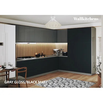 FK-TIMELESS 96" H x 144" W x 102" D Medium Density Fiberboard (MDF) Ready-to-Assemble Kitchen Cabinet Set | Wayfair North America