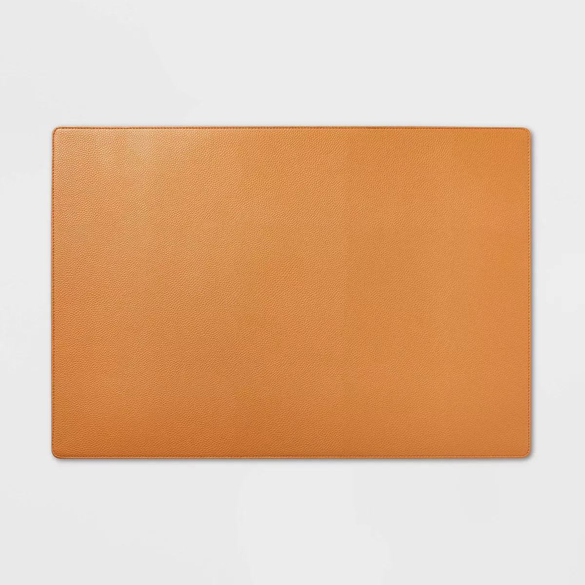 Faux Leather Desk Pad Brown - Threshold™ | Target