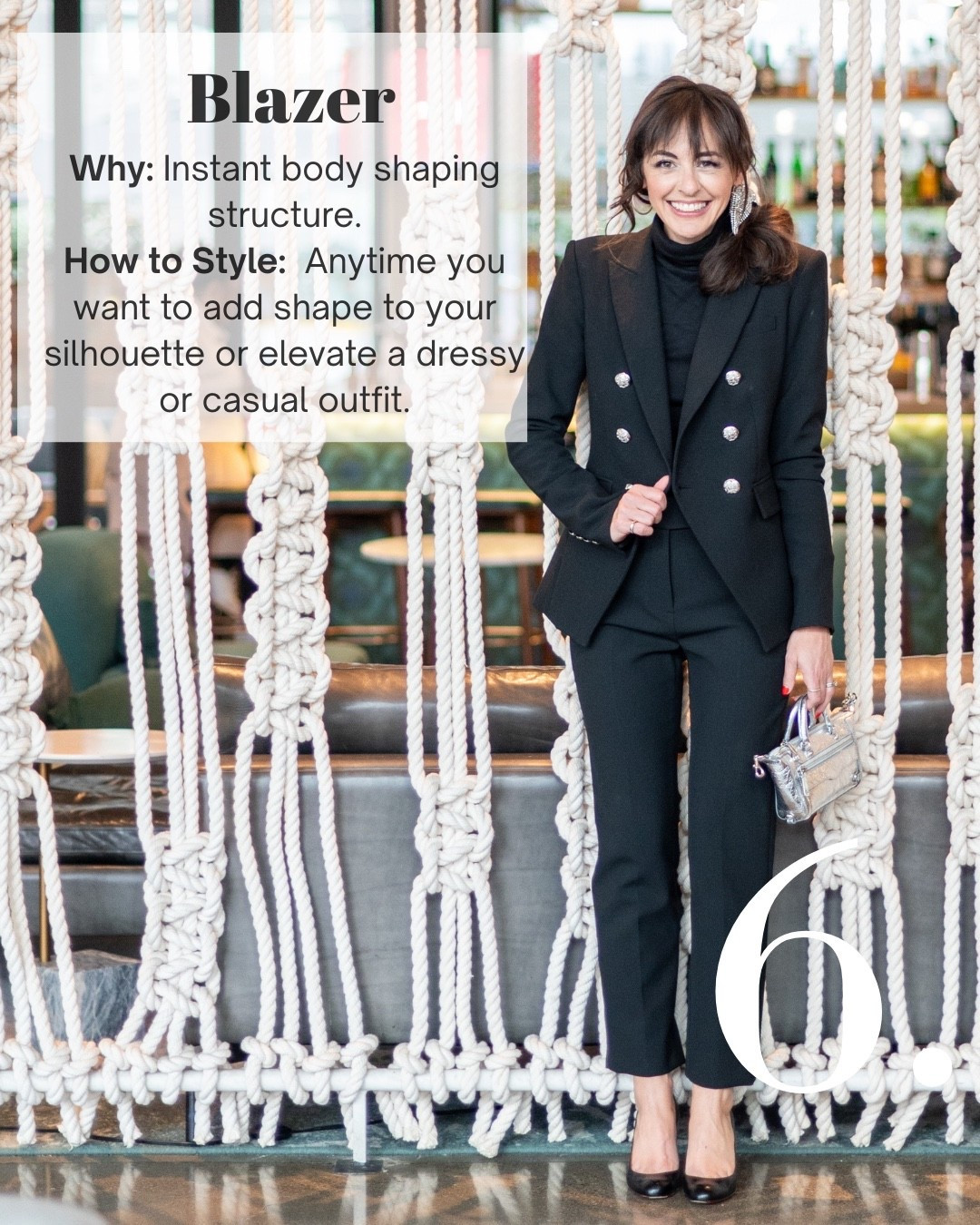 14 Wardrobe Essentials
Every Woman Over 40
Should Have in Her Closet 

Visit Closetchoreography.com
Enter your email & subscribe to style then get:
• High + low brand options for every piece
• Picks for your style and body type
• Capsule wardrobe checklists
• Outfit formulas using these essentials


