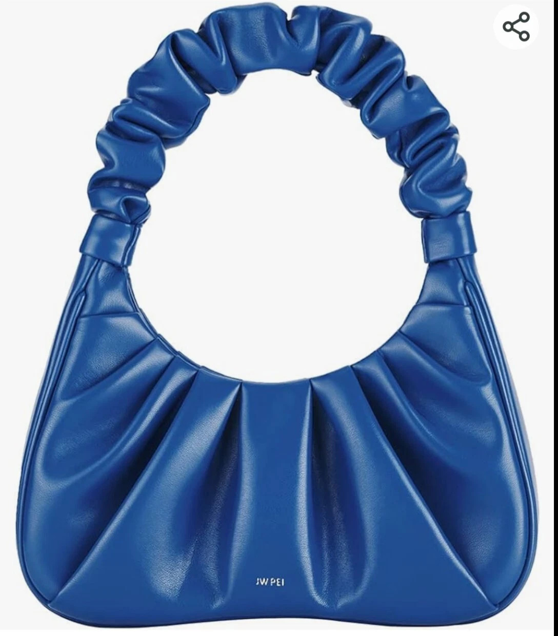 JW PEI Classic Blue Women's Gabbi Rushed Hobo Handbag NEW | eBay US