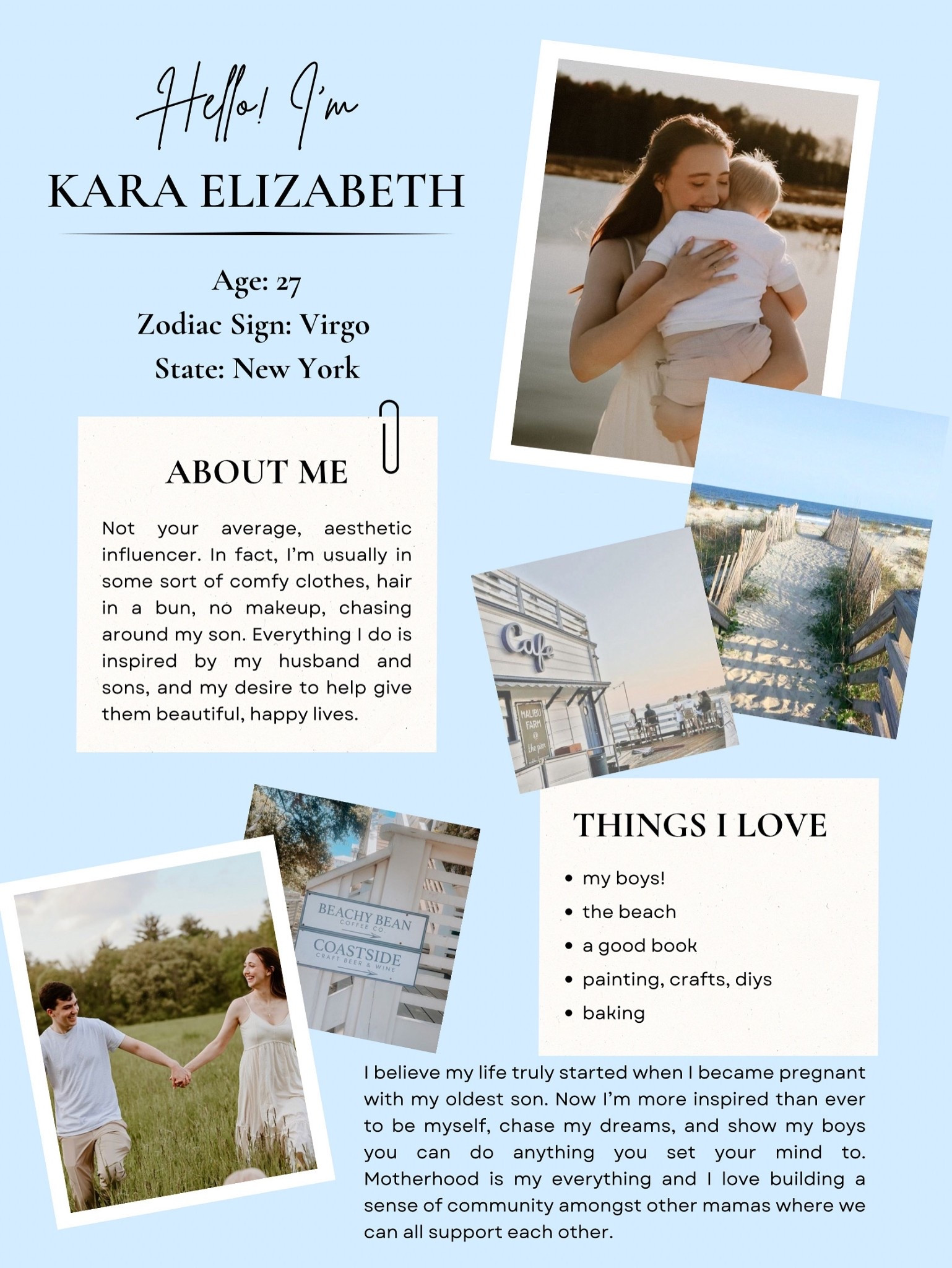 Just a little about me. I’d love to know a little about you, so make sure to connect with me on Instagram (@itskaraelizabeth) and TikTok (@itskaraelizabeth) too, and tell me you came from LTK! Bonus points if you share a fun fact! 