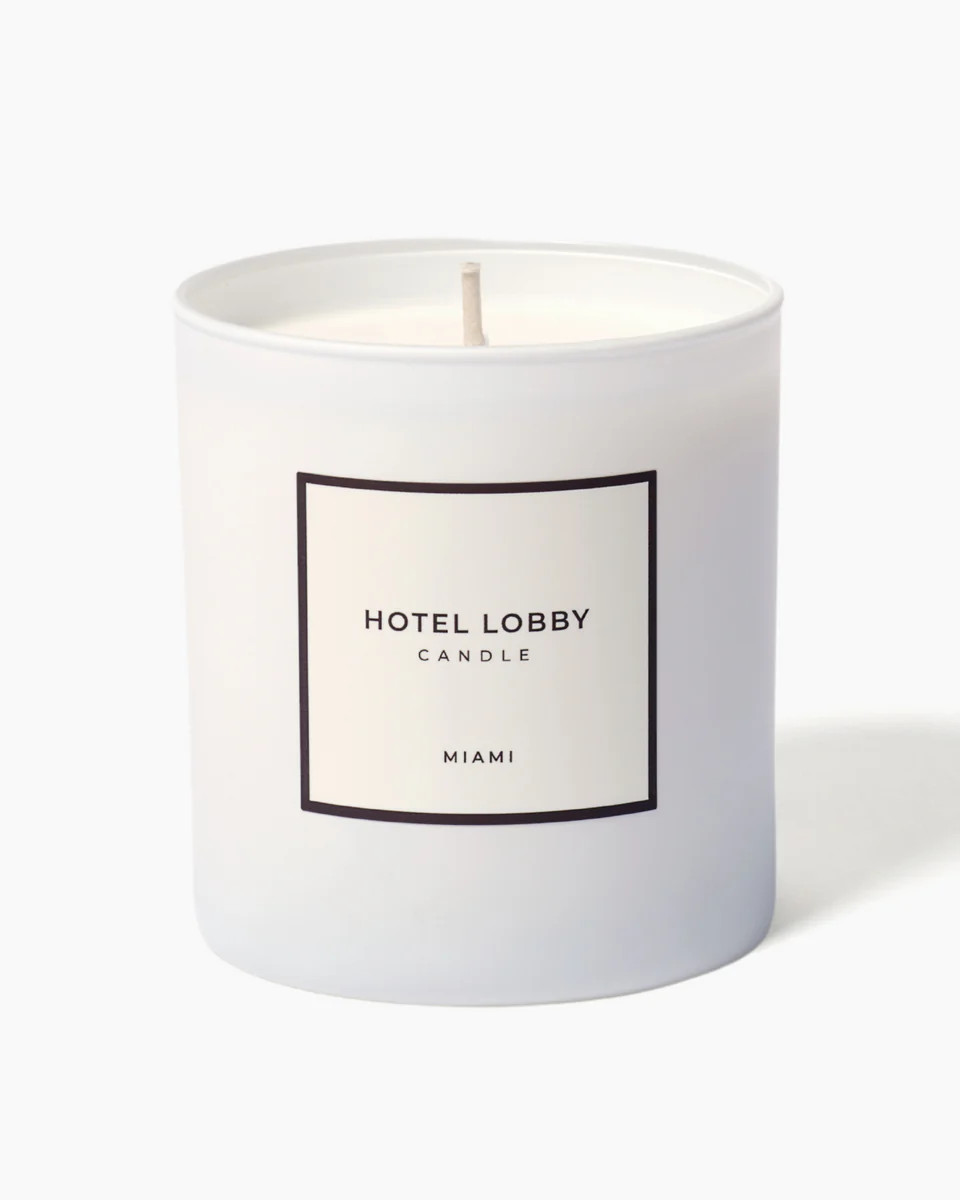 Miami Candle | Hotel Lobby Candle