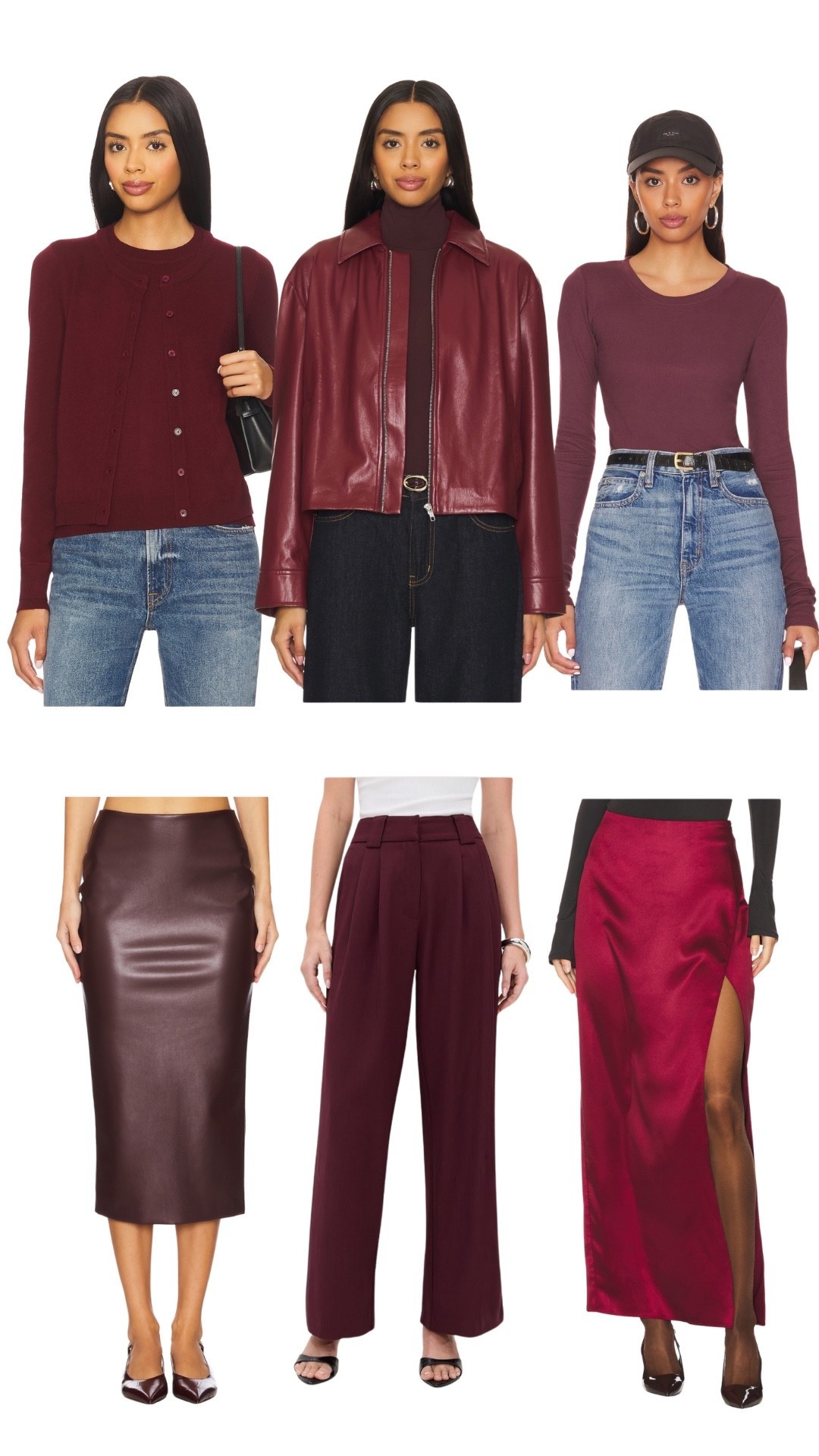 BURGUNDY WARDROBE #burgundy #fallwardrobe

#LTKStyleTip #LTKSeasonal #LTKFindsUnder100