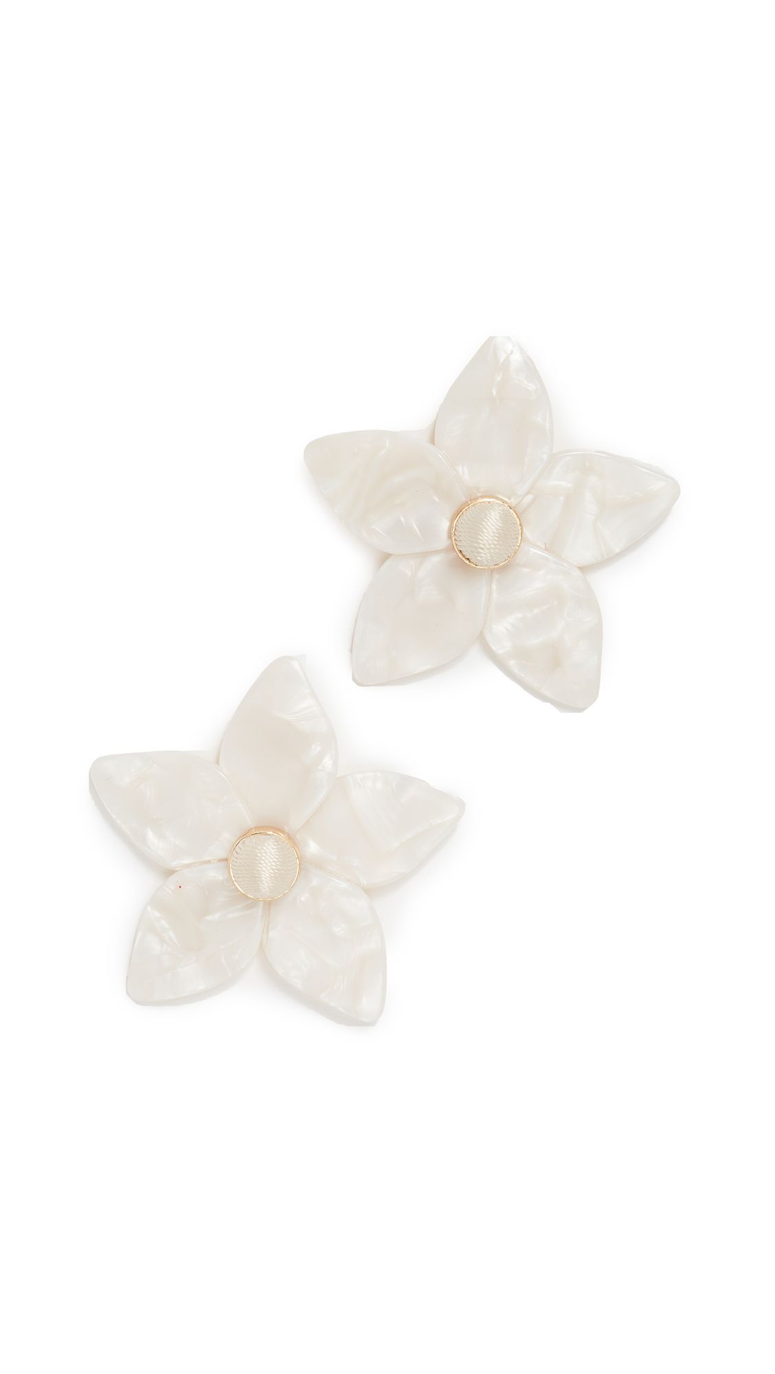 BaubleBar Large Acrylic Flower Stud Earrings | Shopbop