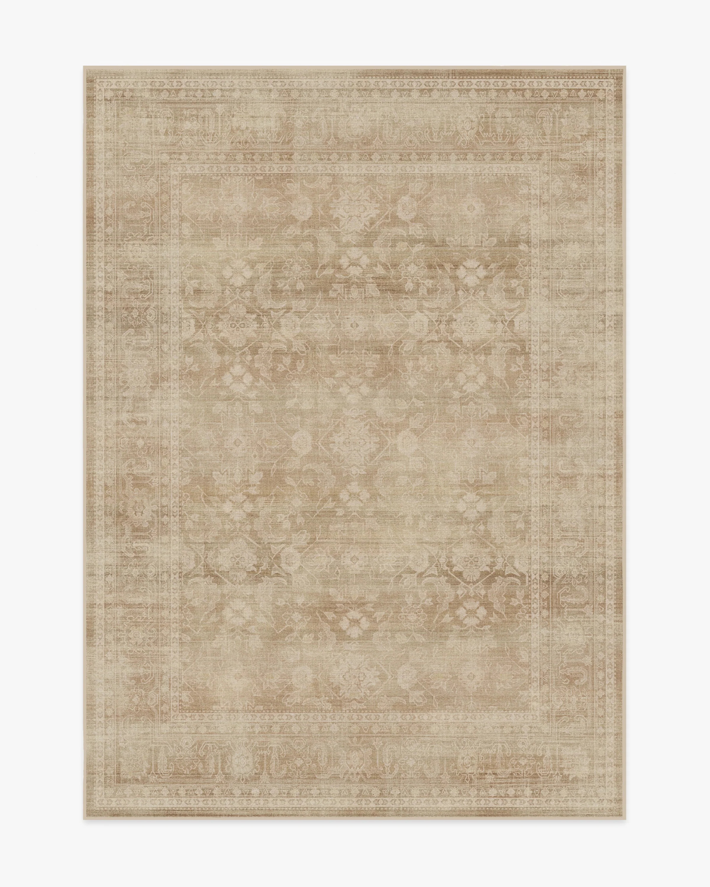 Ophelia Warm Natural Flatwoven Rug | Ruggable