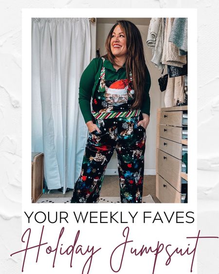 Jumpsuit- xl- holiday outfit- Christmas outfit- Christmas outfit inspo- holiday outfit inspo- tacky Christmas-

#LTKHoliday #LTKGiftGuide #LTKSeasonal
