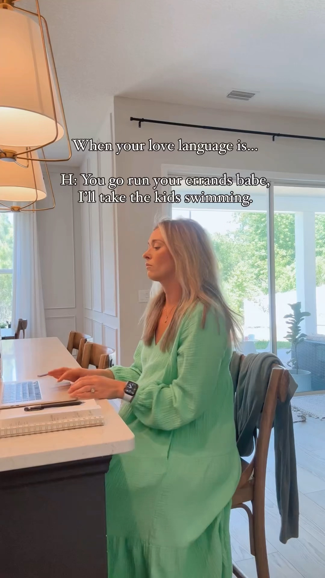 My love language is: ❤️❤️❤️❤️❤️❤️❤️❤️

Husband: Let me do something fun with the kids and you do whatever you want! 

I mean, when given a choice, I’m shopping. I went with the intention of finding bathmats, but of course, no two matching mats meant a cart full of other things. I have been selling stuff like crazy as I refine what my “home identity” is and a coastal traditional mixed with Olde Florida is where my eye keeps catching. It’s fits our family personality because we are relaxed, outdoors lovers, and I bring the charm. 🥂🤩⭐️ 
Linked similar items to what I got, and the dress is sold out, but included similar!