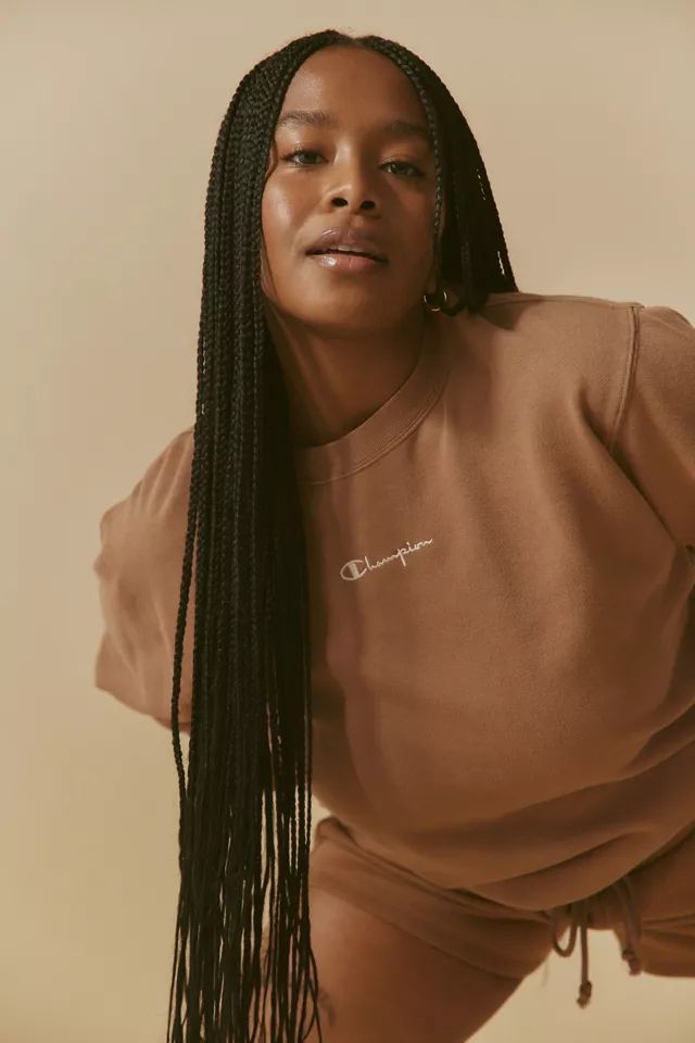 Champion UO Exclusive Oversized Crew Neck Sweatshirt | Urban Outfitters (US and RoW)