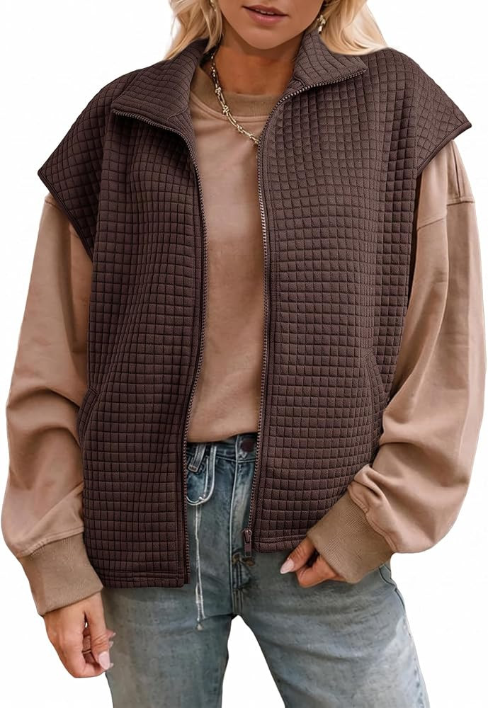 Zipper Up, Side Pockets, Tunic Length, Solid Color, Lightweight, Casual | Amazon (US)