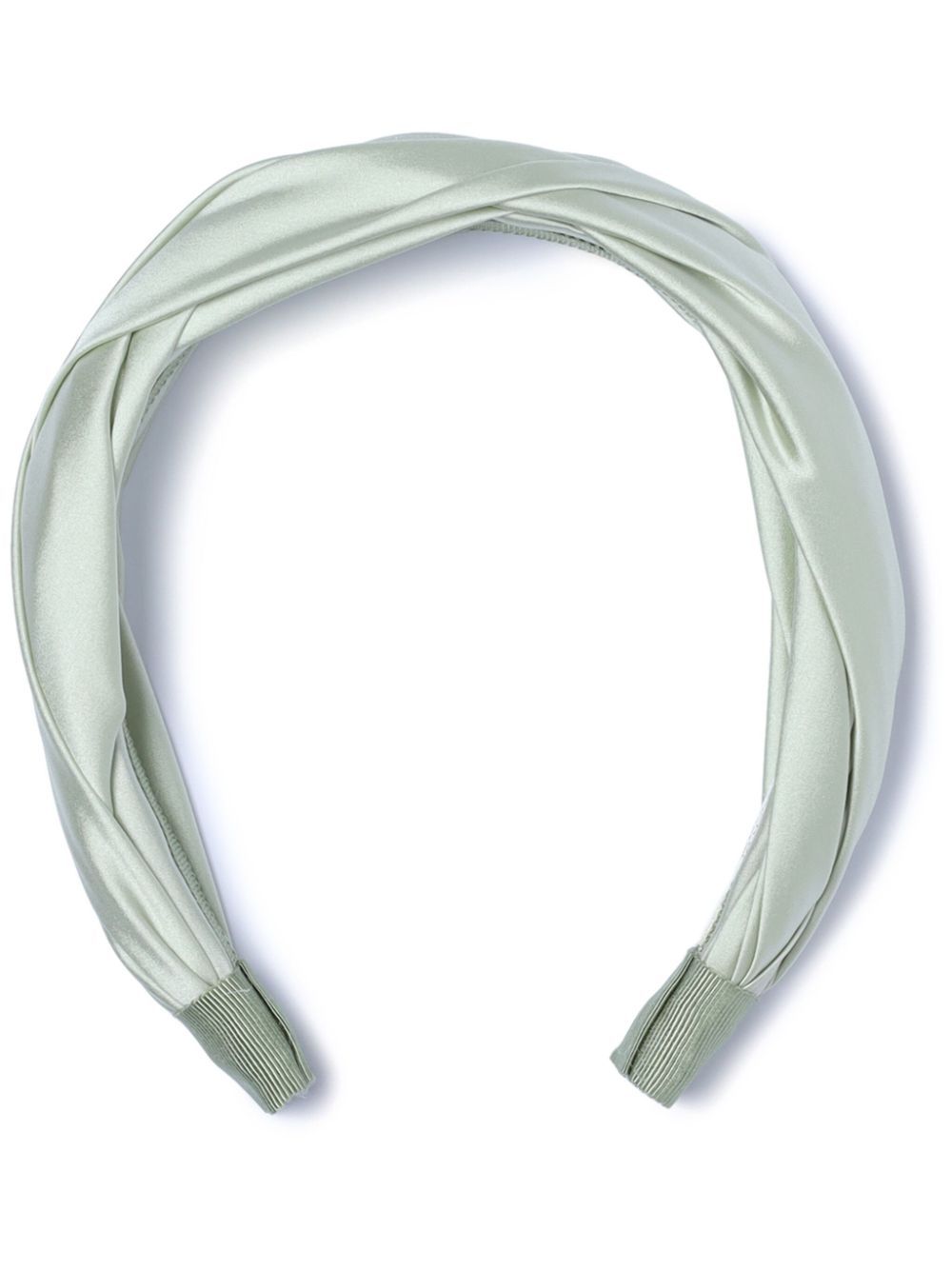 The DetailsConsciousJennifer BehrTrista draped silk headband Made in United StatesHighlightssage ... | Farfetch Global