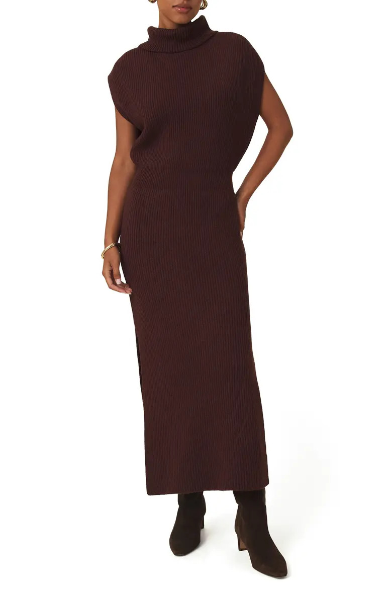 Madeline Rib Turtleneck Maxi Sweater Dress (Women) | Nordstrom | Nordstrom