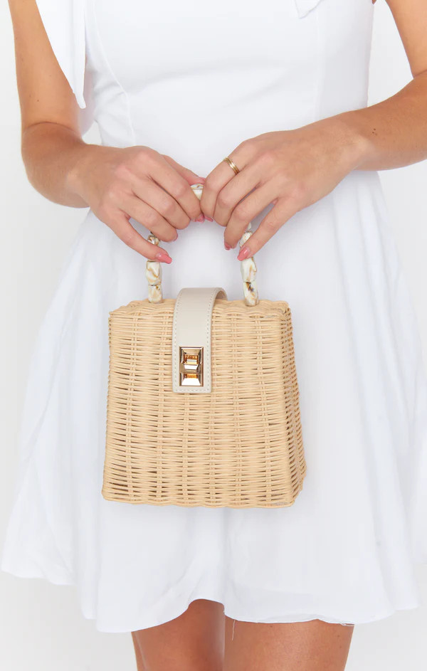 Jordie Straw Bag ~ Natural | Show Me Your Mumu