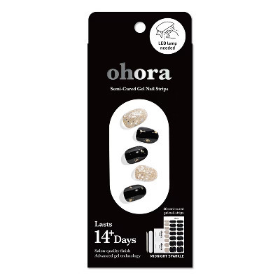 Ohora Gel Nail Art Design Line - Midnight Sparkle - 30ct | Target