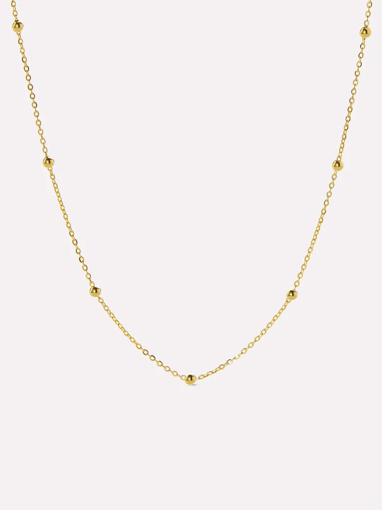 Gold Satellite Necklace | Ana Luisa
