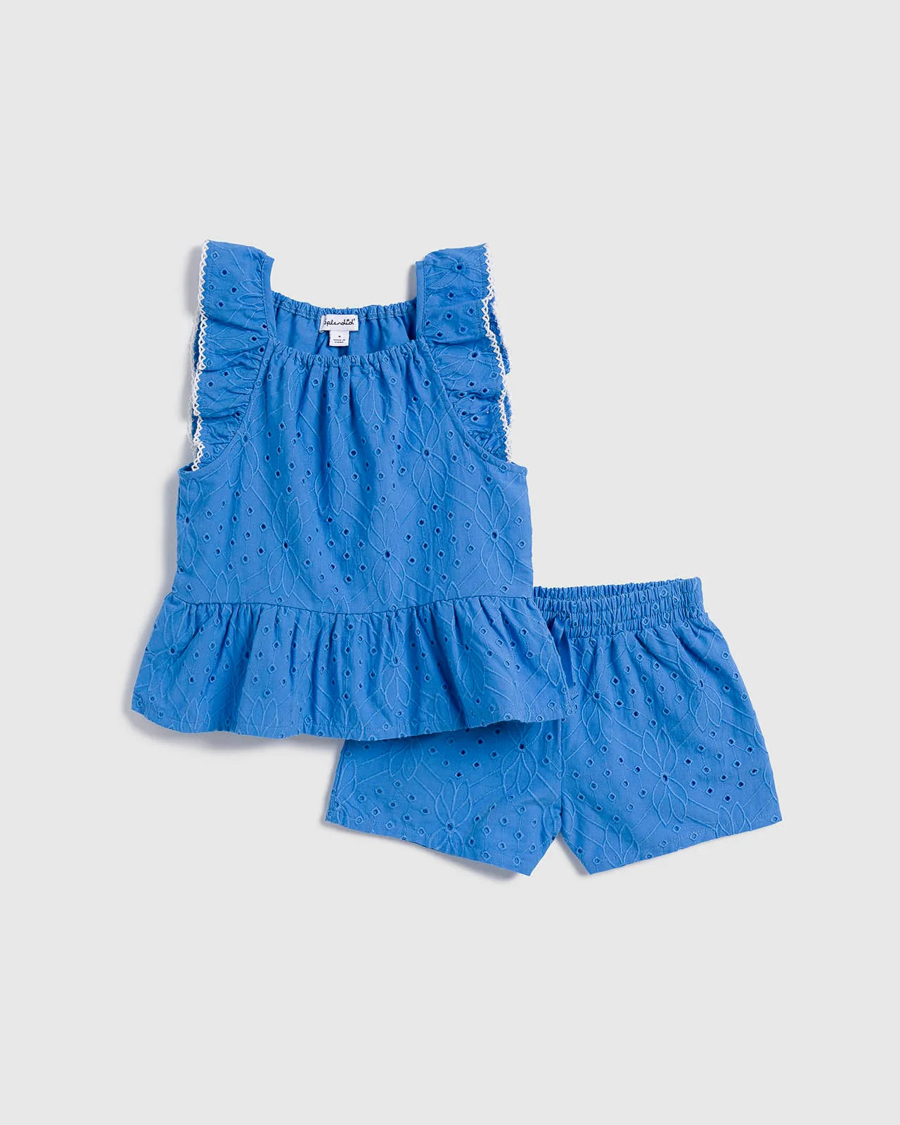 Splendid - Toddler Girl Positano Eyelet Set - Positano | Splendid