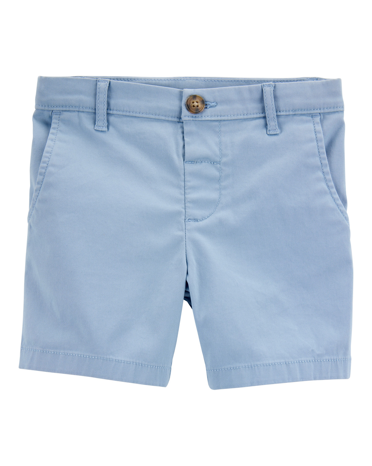 Toddler Stretch Chino Shorts - Blue - Carter's | Carter's | Carter's Inc