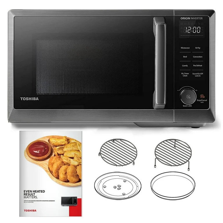 TOSHIBA 6-in-1 Inverter Microwave Oven Air Fryer Combo, MASTER Series, Countertop Microwave, Air ... | Walmart (US)