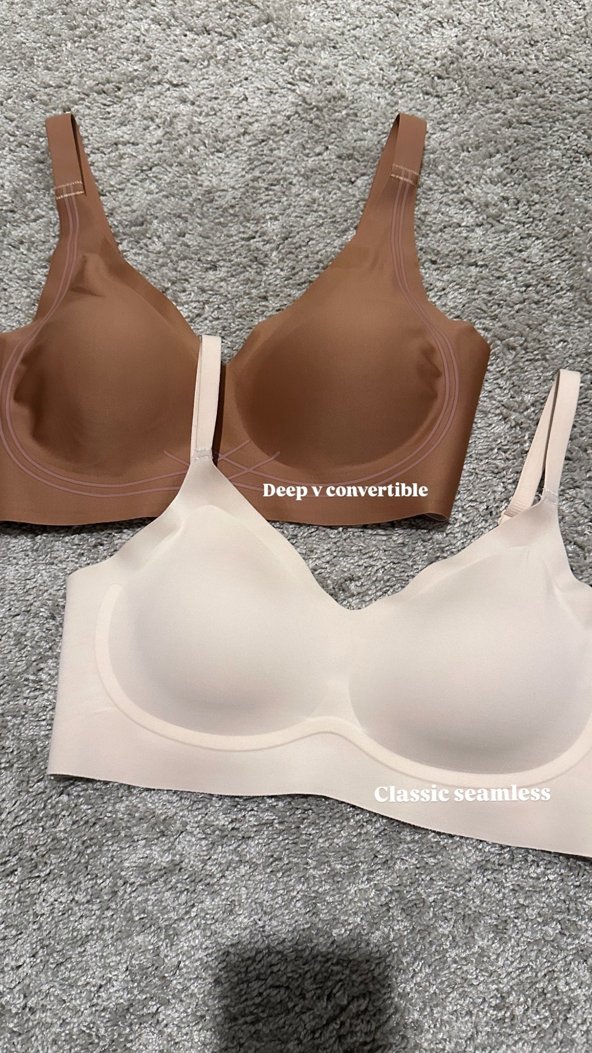 Deep v convertible & classic seamless 

#LTKFindsUnder50 #LTKFindsUnder100 #LTKStyleTip