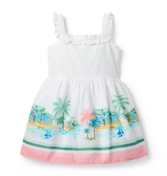 The Vacation Border Print Dress | Janie and Jack