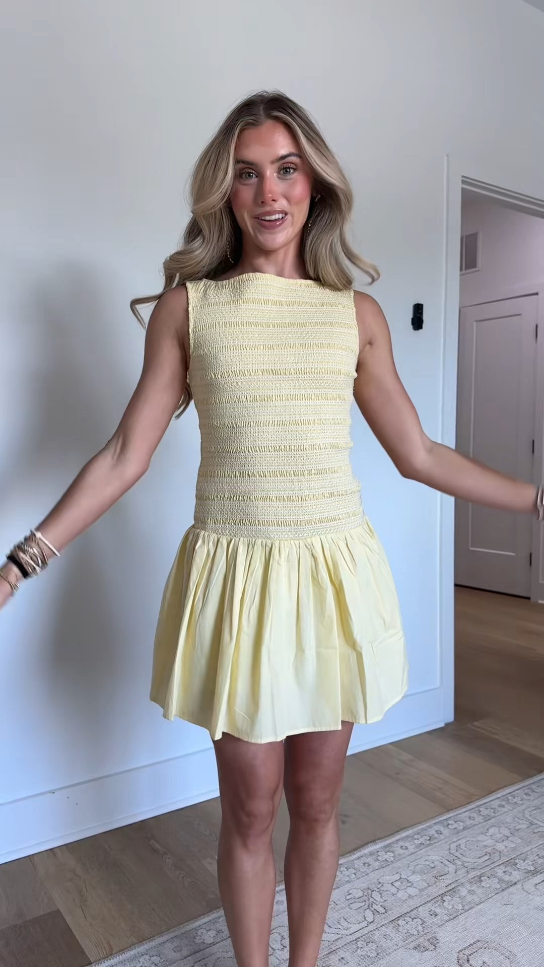 @abercrombie size xs A&F Sydney Smocked Slash Skort

Flattering mini skort in our soft poplin fabric and fit-and-flare silhouette. Features a dropped waist with a flowy skirt, a slash neckline, smocked bodice and built-in shorts

#LTKxAbercrombie #LTKootd #LTKSaleAlert