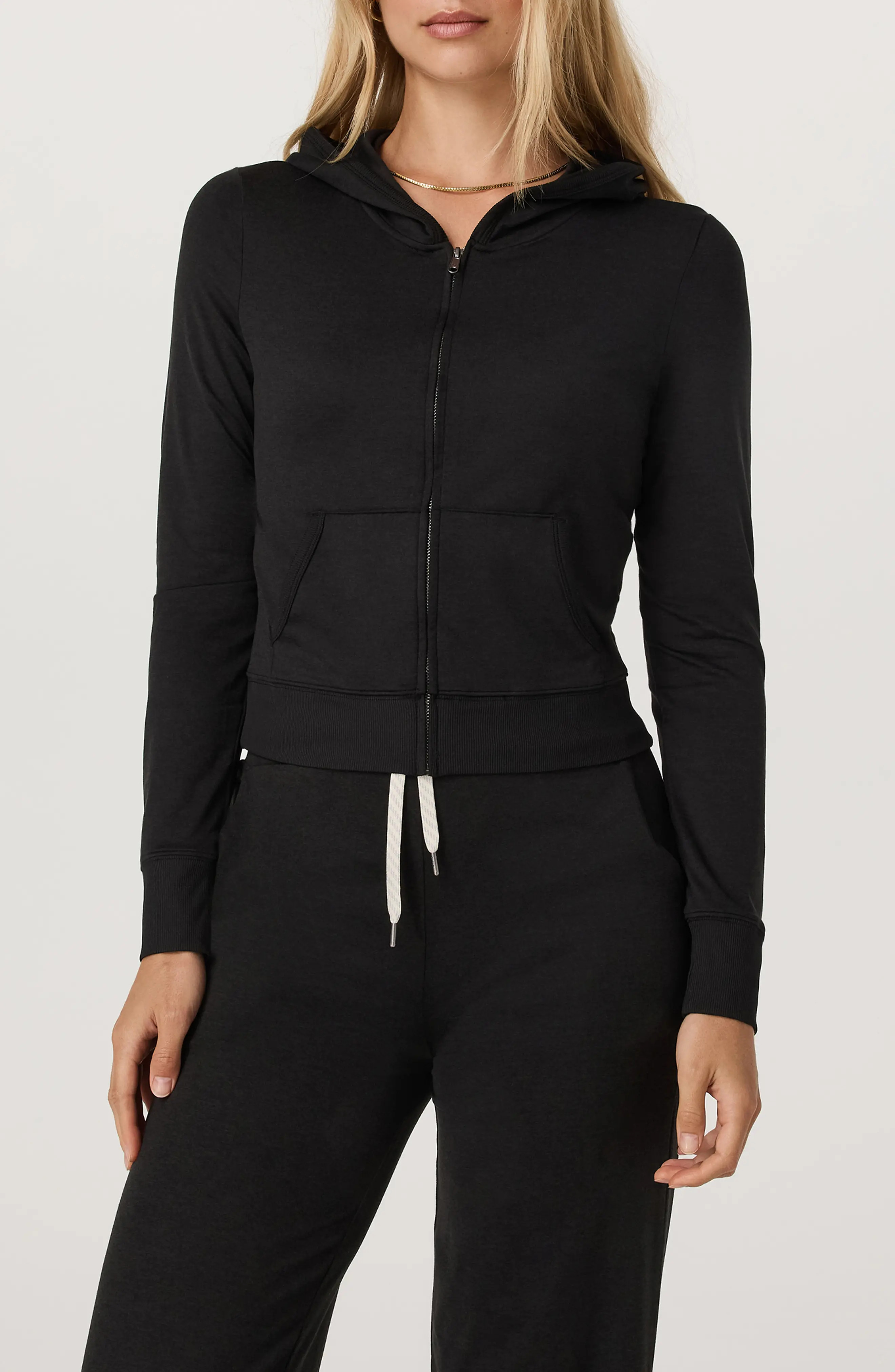 Halo Mini Full Zip Hoodie (Women) | Nordstrom | Nordstrom