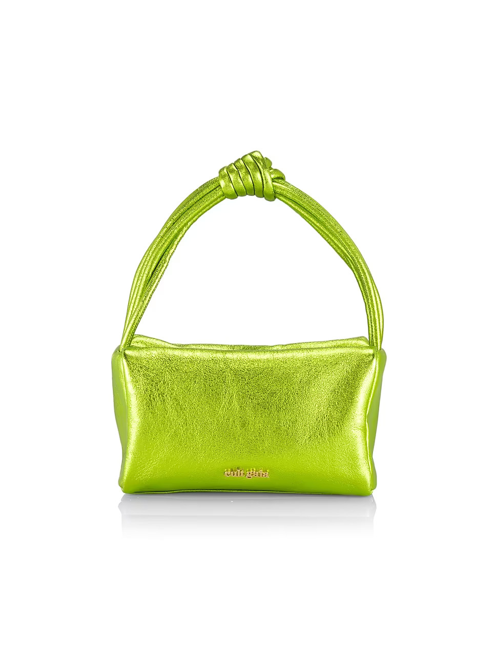 Mini Sienna Metallic Leather Top Handle Bag | Saks Fifth Avenue