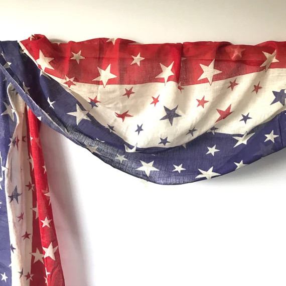 1890s Rare Stars Stripes Antique Bunting 5 Yards X 24 | Etsy | Etsy (US)