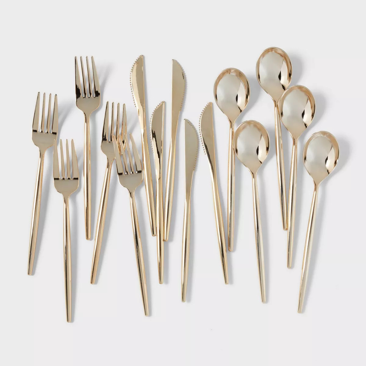 30ct Cutlery Set Gold - Spritz™ | Target