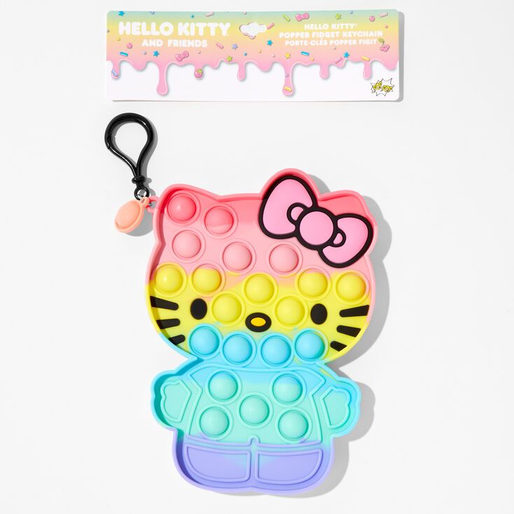 Hello Kitty® And Friends Rainbow Popper Fidget Toy Keychain | Claire's (US)